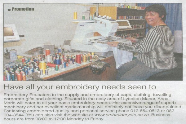 Embroidery Etc