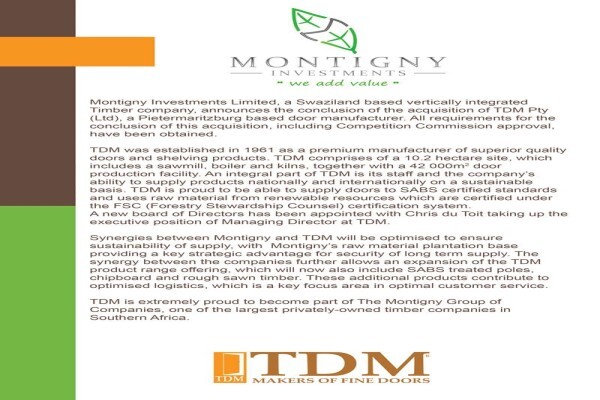 TDM (Pty) Ltd