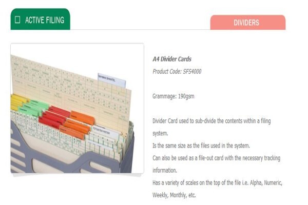 Specialised Filing Systems CC