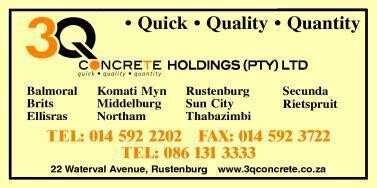 3Q Concrete Holdings (Pty) Ltd