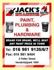 Jacks Paint & Hardware (Vanderbijlpark)