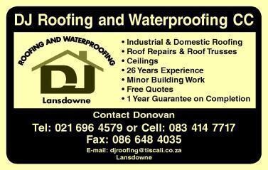 D J Roofing & Waterproofing CC