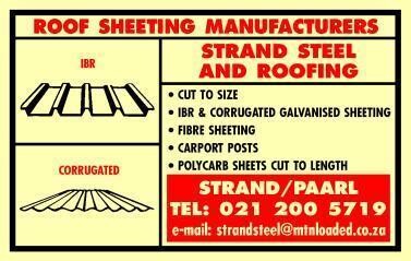 Roof Sheeting Manufacturers