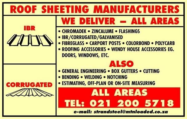 Roof Sheeting Manufacturers