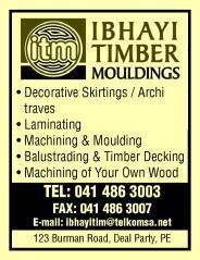 Ibhayi Timber Mouldings CC