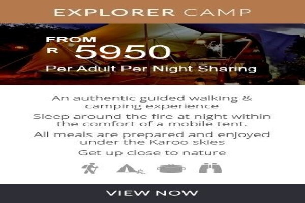 Sanbona Wildlife Reserve:Dwyka Tented Lodge