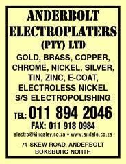 Anderbolt Electroplaters (Pty) Ltd