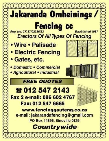 Jakaranda Fencing CC