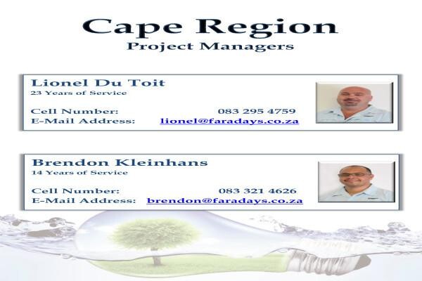 Faradays Electrical (Pty) Ltd