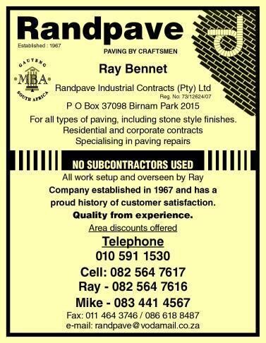Randpave Industrial Contracts (Pty) Ltd