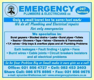 Emergency Plumbers & Electricians