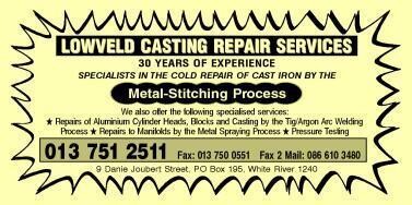 Lowveld Casting Repair Services