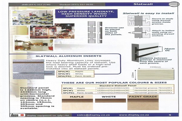 Display Equipment Co