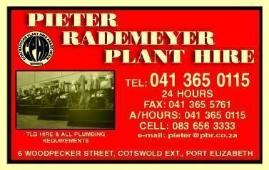 Pieter Rademeyer Plant Hire