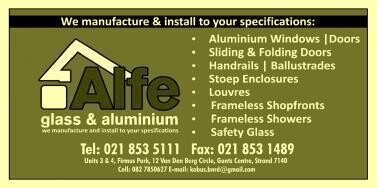 Alfe Glass & Aluminium