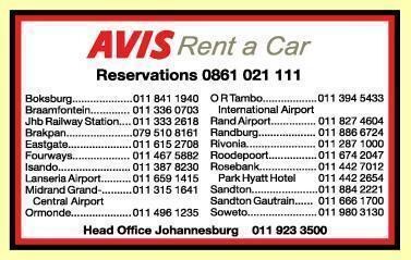 Avis Car Rental