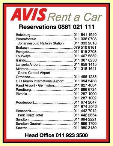 Avis Car Rental