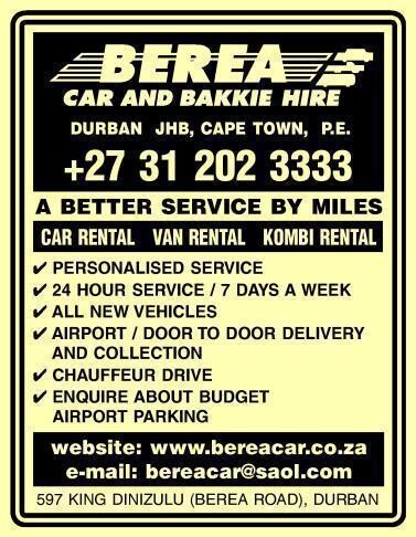 Berea Car & Bakkie Hire