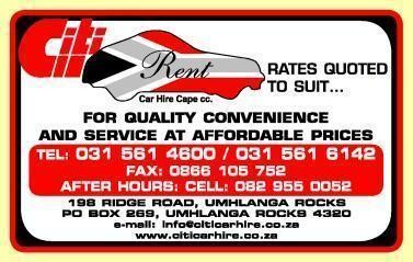 Citi Rent Car Hire Cape Cc