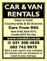 V-Rentals Vehicle Hire Specialists
