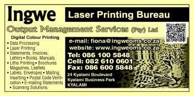Ingwe Output Management Services (Pty) Ltd