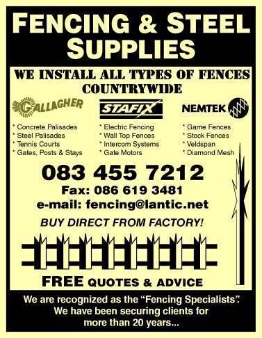 Steel & Fencing Supplies