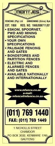 Meintjes Fencing (Pty) Ltd
