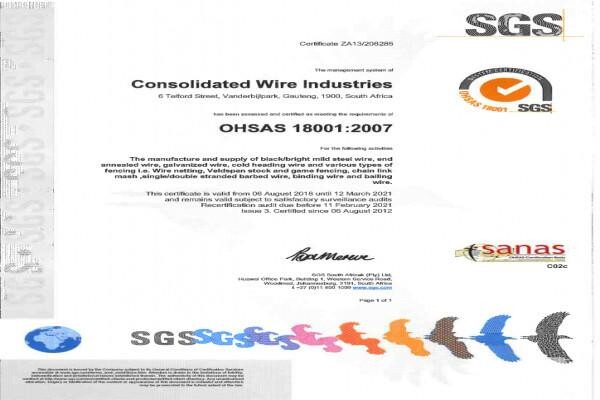 Consolidated Wire Industries (Pty) Ltd