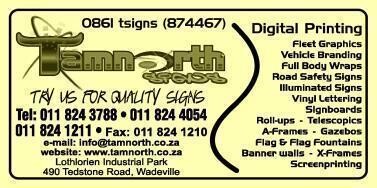 Tamnorth Signs