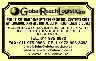 Global Reach Logistics Cc