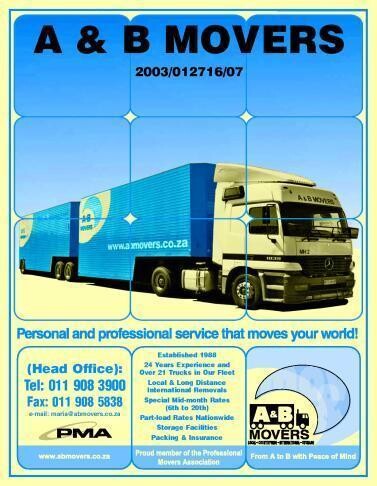 A & B Movers (Pty) Ltd