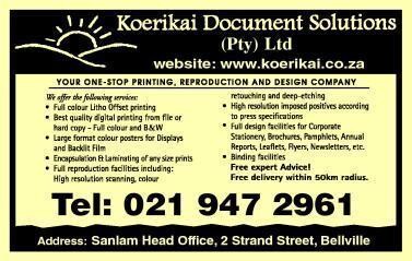 Koerikai Document Solutions (Pty) Ltd