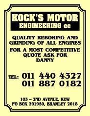Kock's Motor Engineering CC