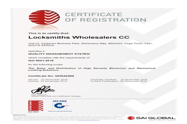 Locksmiths CC