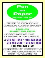 Pen On Paper Distributors CC