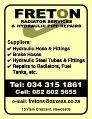 Freton Radiator Services & Hydraulic Pipe Repairs