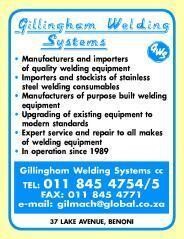 Gillingham Welding Sytems