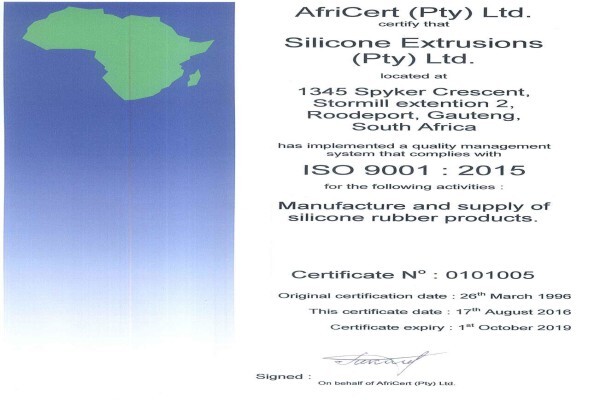 Silicone Extrusions (Pty) Ltd