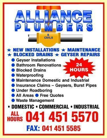 Alliance Plumbers & Civils