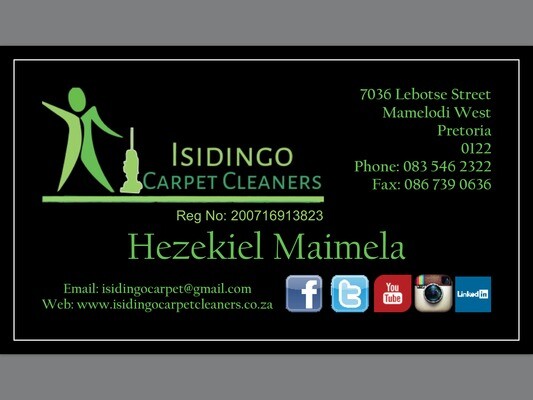 Isidingo Carpet Cleaners CC