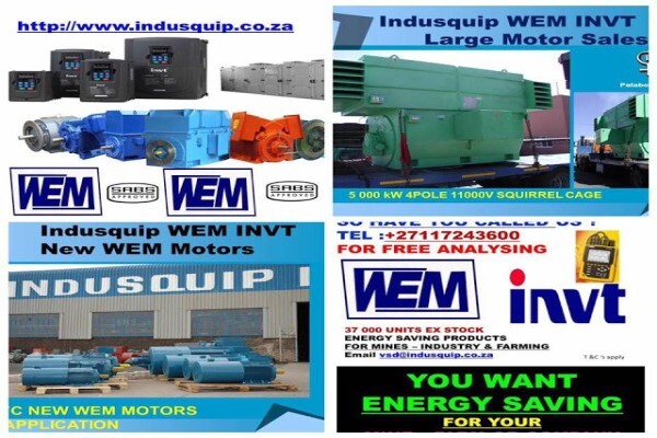 Indusquip WEM Electric Motors & AC Variable Drives