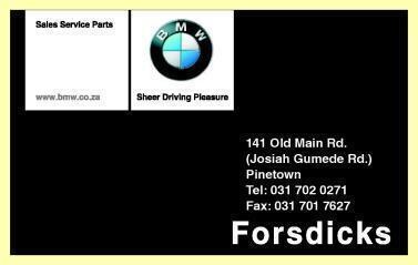 Forsdicks BMW
