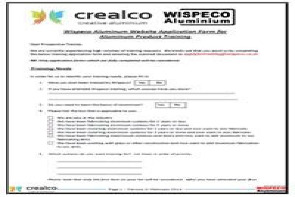 Wispeco Aluminium