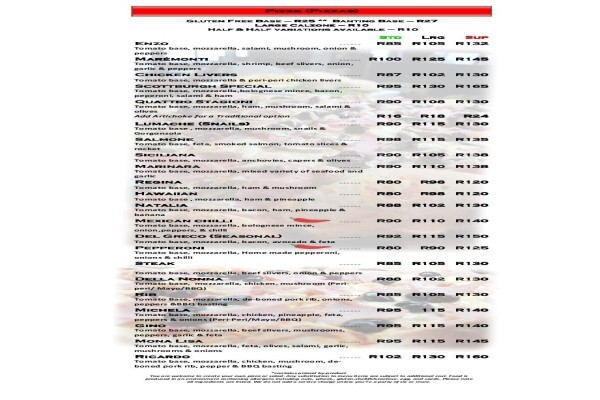 Enzo Pizzeria Trattoria & Take-Away
