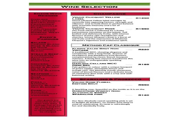 Enzo Pizzeria Trattoria & Take-Away