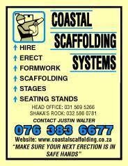 Coastal Scaffolding Systems