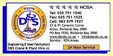 D & S Crane & Plant Hire CC