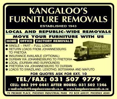 Kangaloo's Furniture Removals