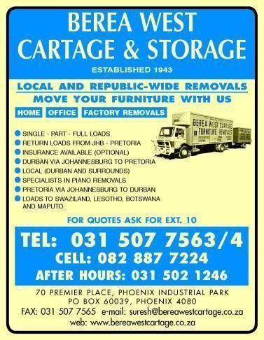 Berea West Cartage & Storage