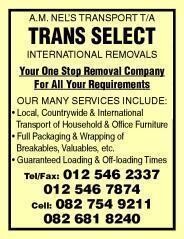 Trans Select International Removals